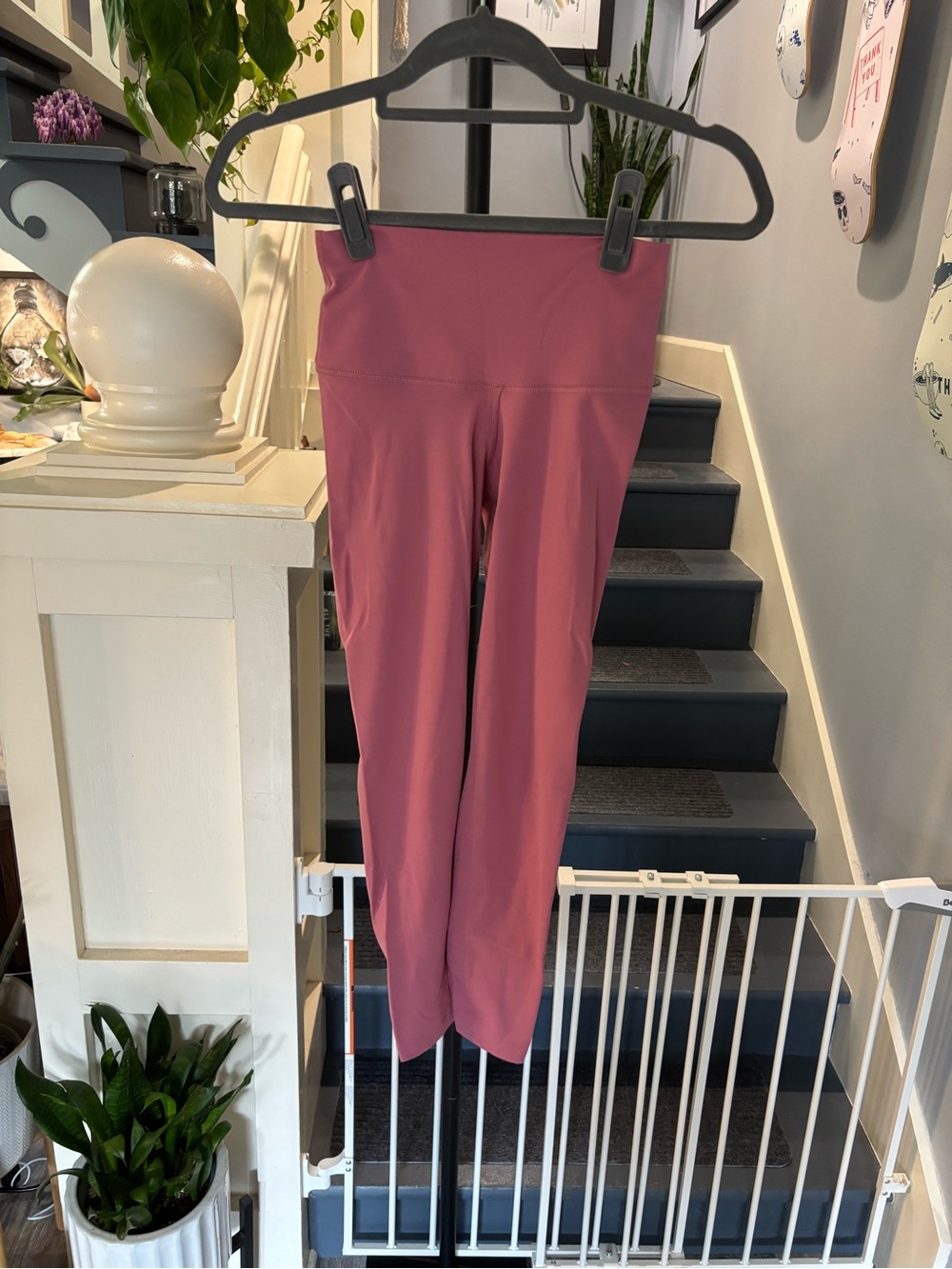 Nike Women's High-Rise Leggings in Dusty Rose